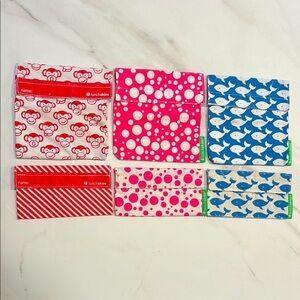 5/$15! Lunchskins- Kids Reusable Snack Bags (set of 6)